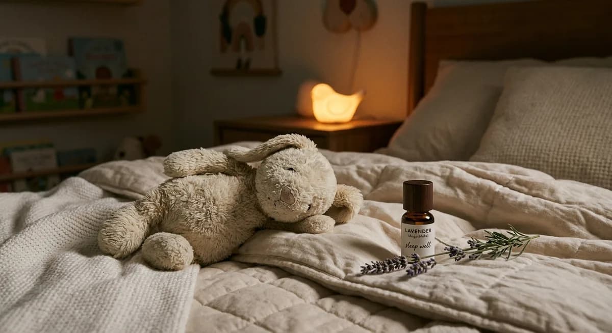 Kuscheltier mit Lavendel