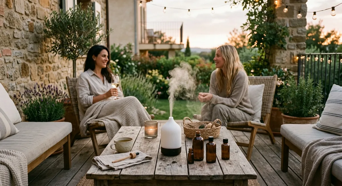Diffuser auf Terrasse und Balkon: Duftkulisse für den Abend