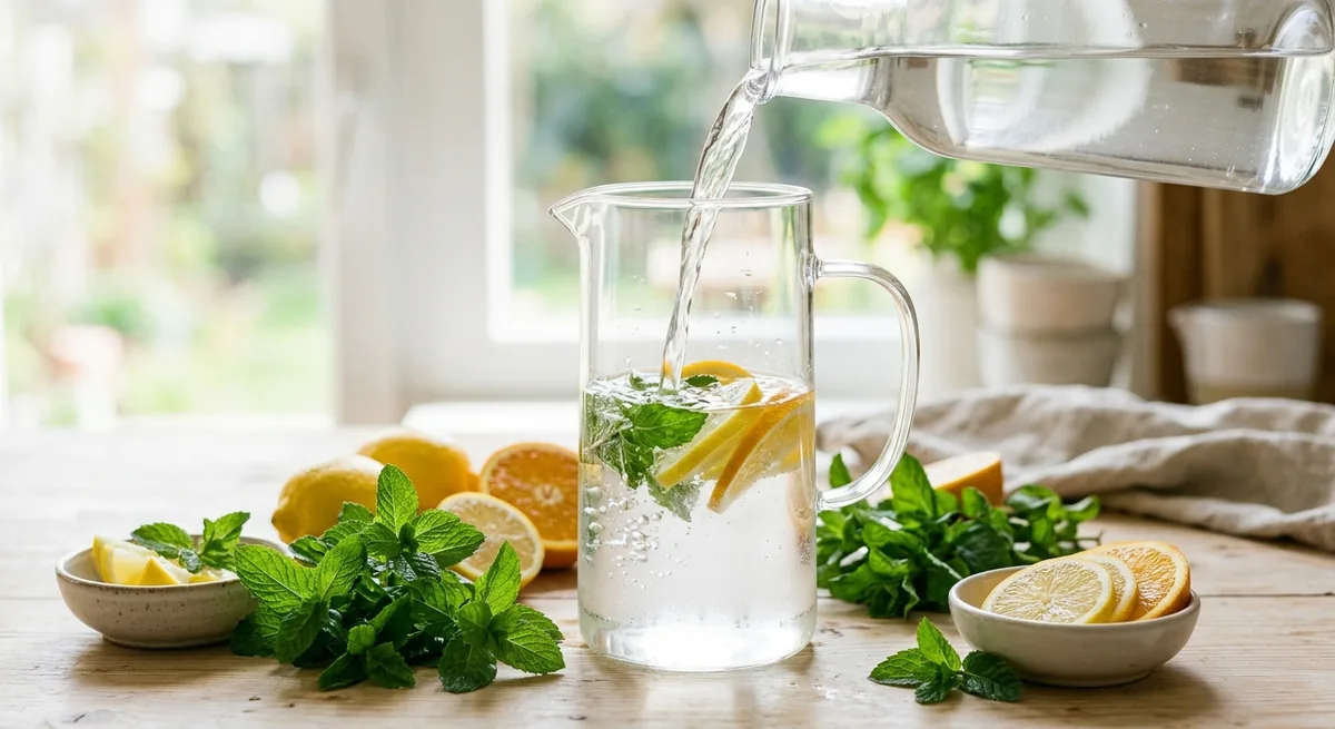 Getränke und Infused Water: der einfachste Einstieg