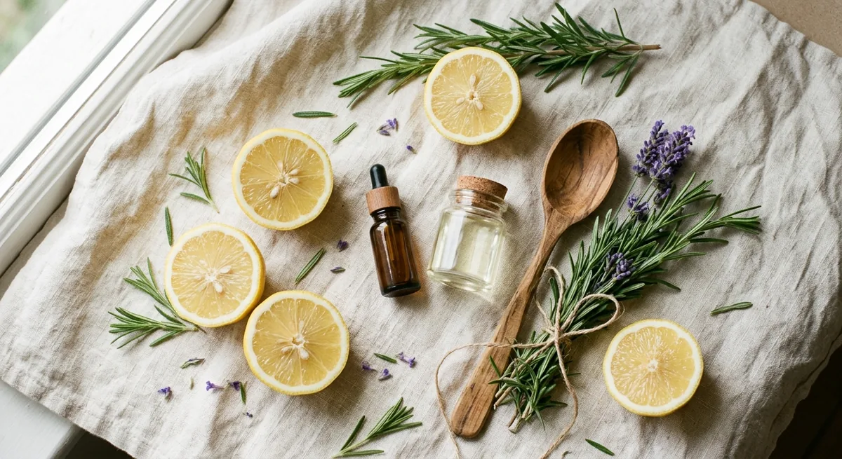 DIY-Rezepte rund ums Putzen: Küchenspray, Wäscheduft, Zitronentrick