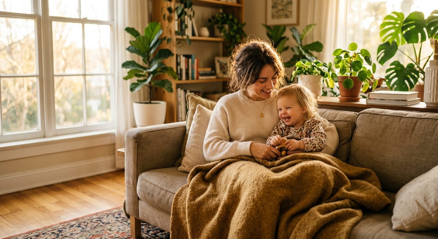 Mutter und Kind — Kinder-Öle-Ratgeber
