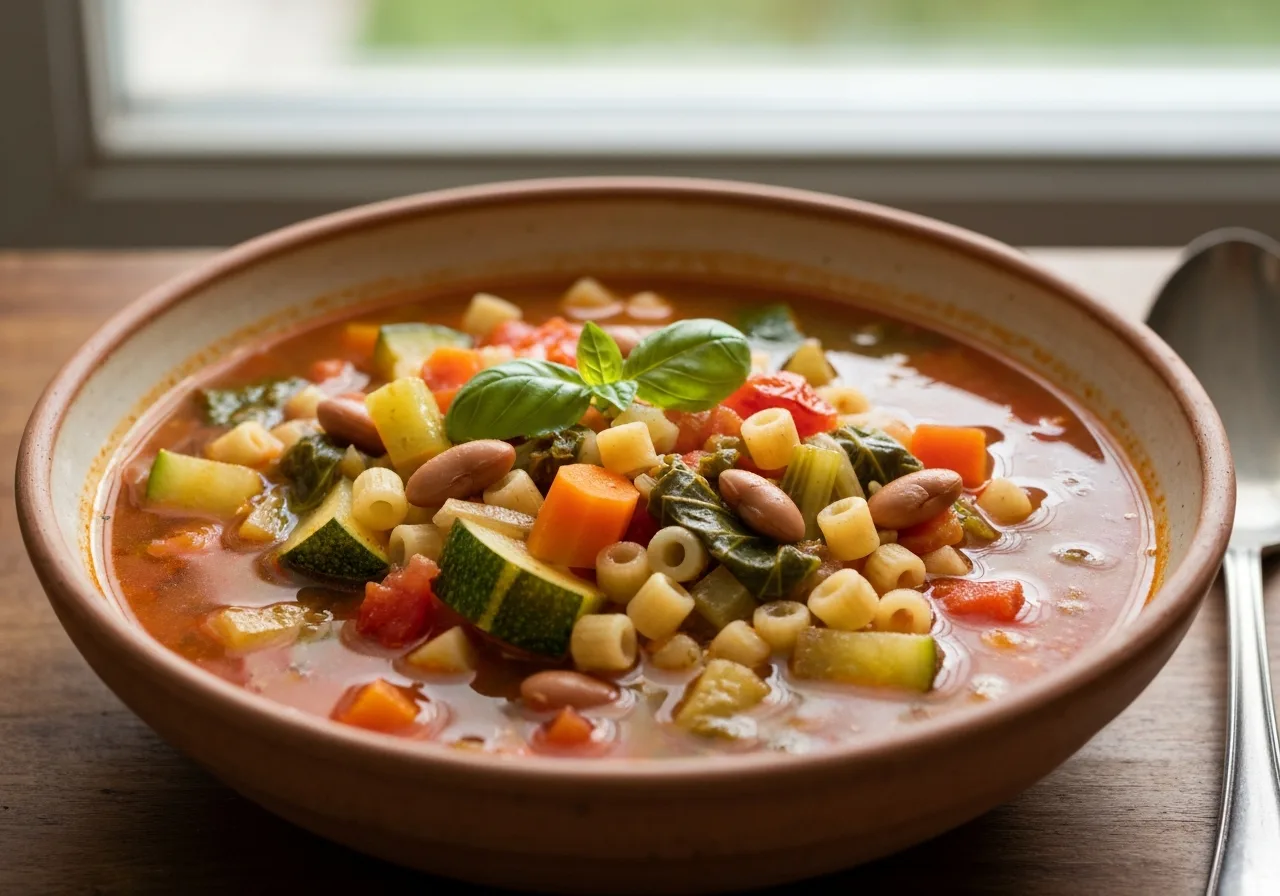 Minestrone mit Basil+ & Oregano+ – Rezept mit ätherischen Ölen von Young Living
