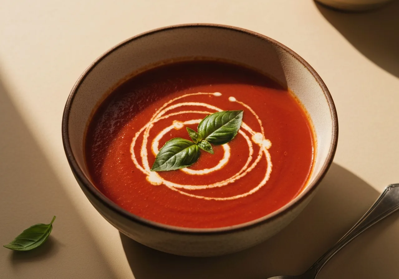 Tomatensuppe mit Basil+ – Rezept mit ätherischen Ölen von Young Living