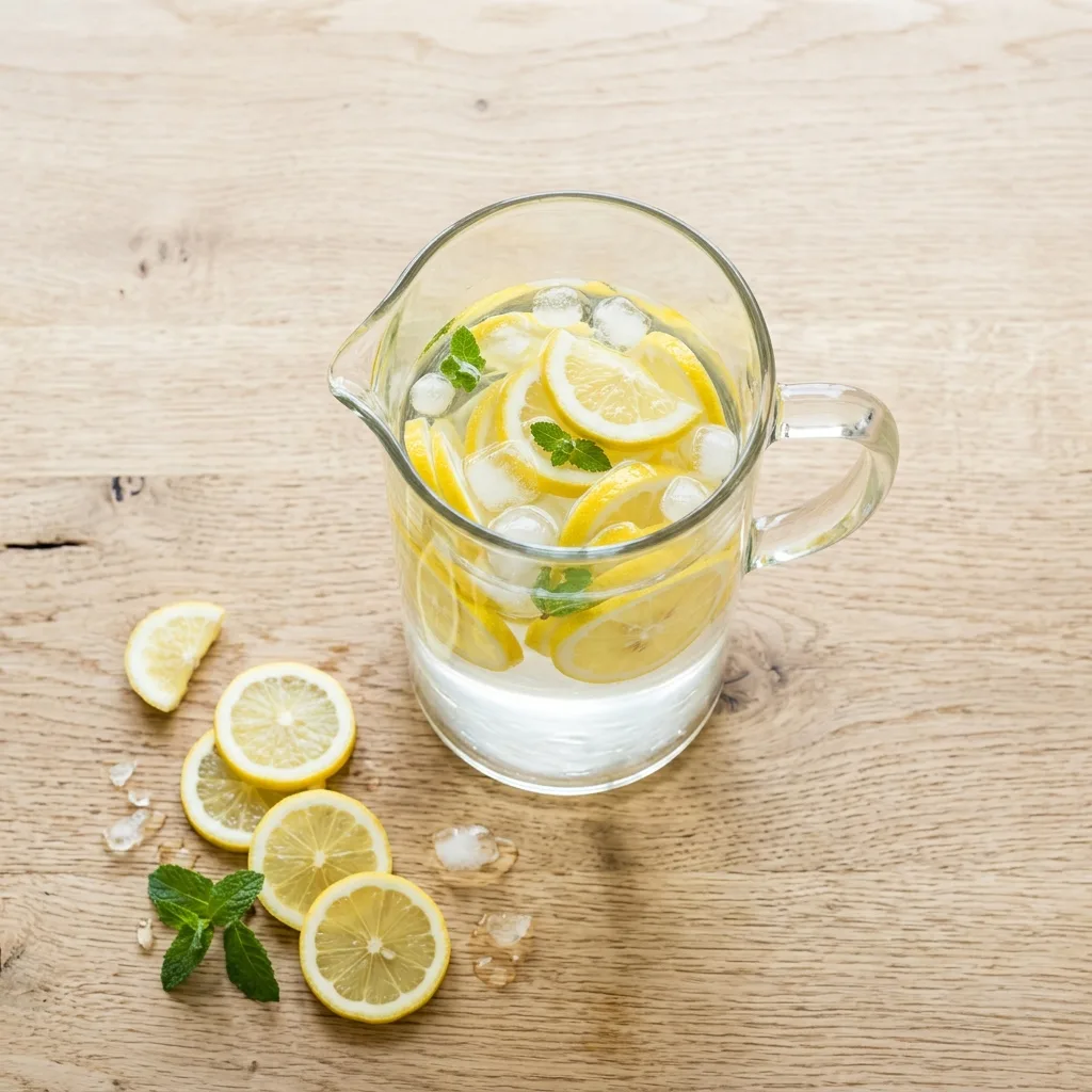 Zitronen-Infused Water – Rezept mit ätherischen Ölen von Young Living